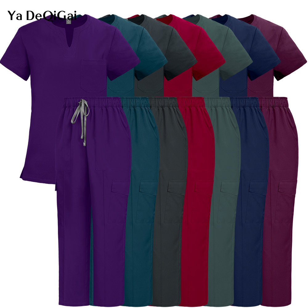 Medical Lab Uniform - Medical Nurse Uniforms 2Pcs Clinical Nursing