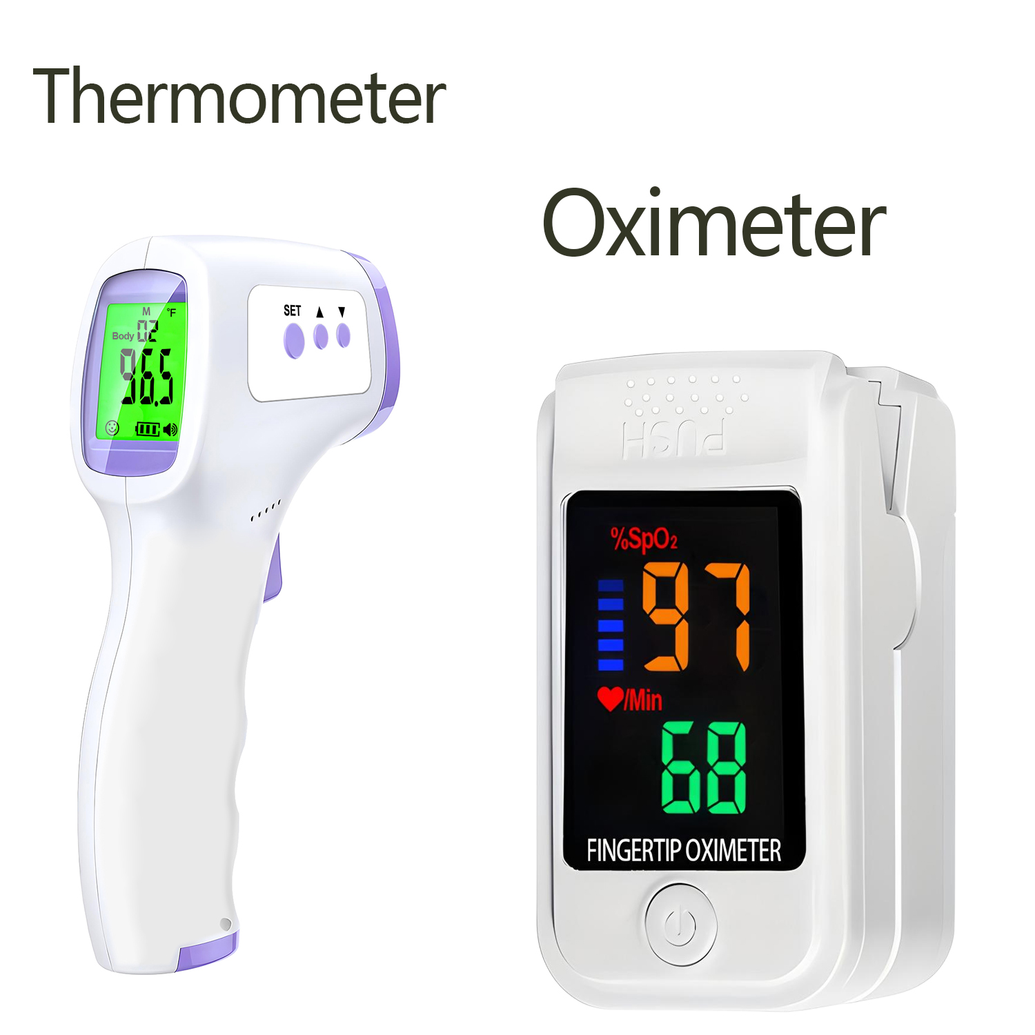 Non-contact Digital Infrared F - Pulse Oximeter review and price