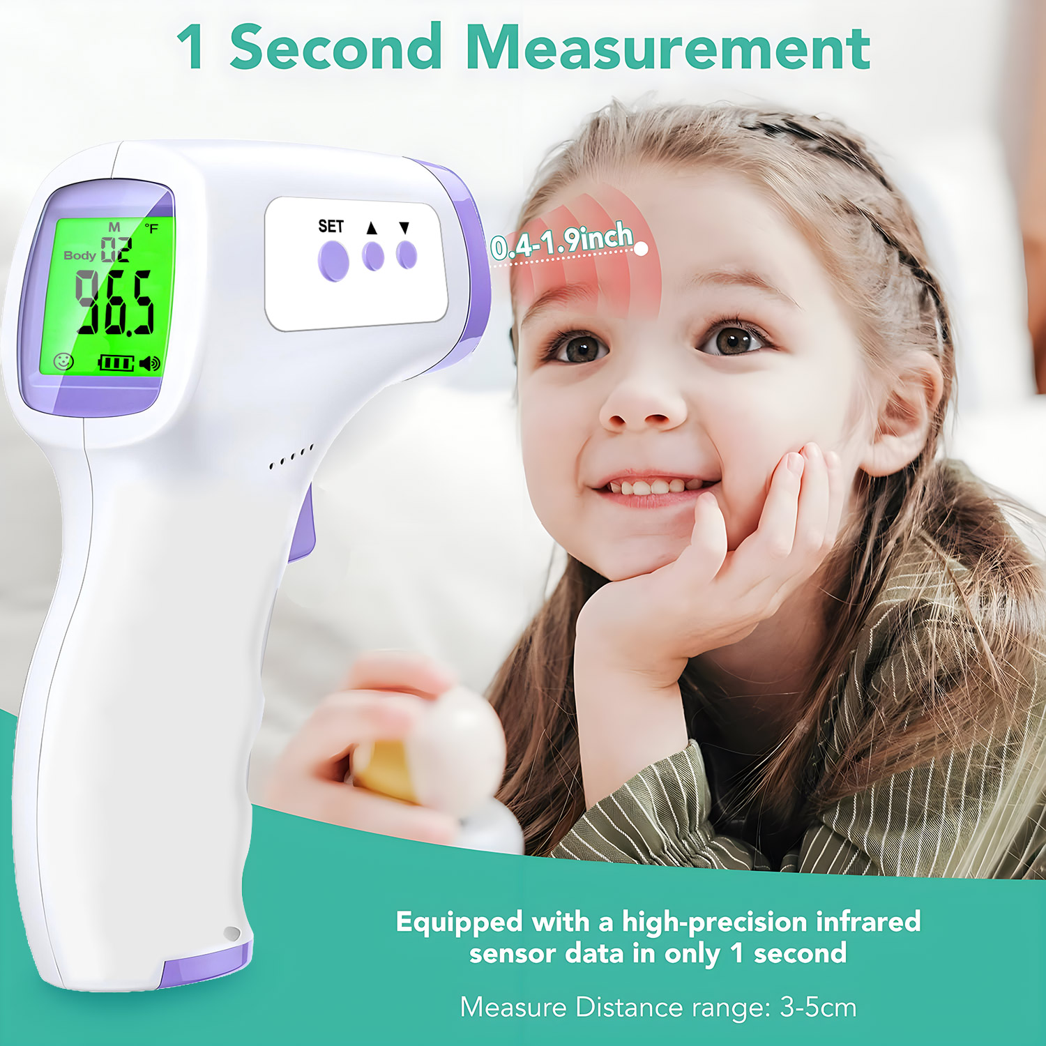 Non-contact Digital Infrared F - Pulse Oximeter review and price
