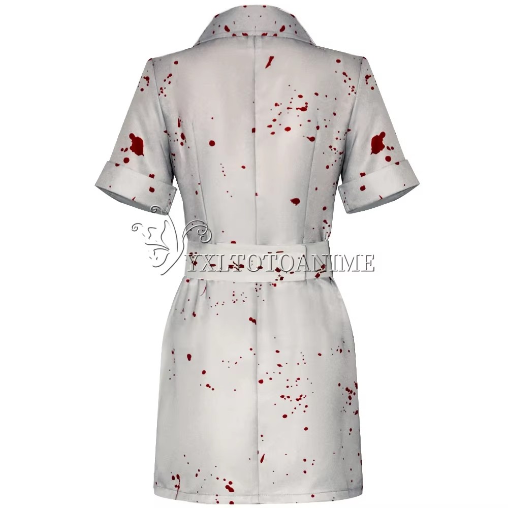 Movie Silent Hill Cosplay Cost - Medical Lab Uniform review and price