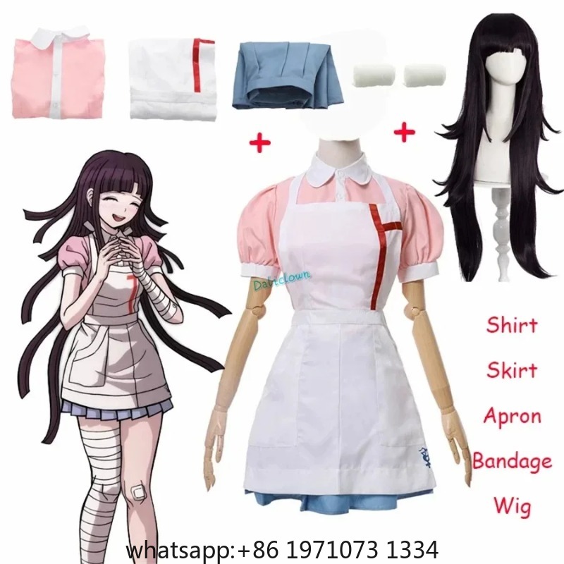 Danganronpa Mikan Tsumiki Cosp - Medical Lab Uniform review and price
