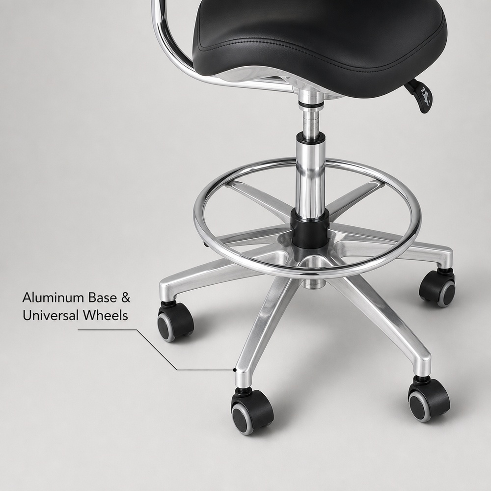 Mobile Saddle Chair Hydraulic  - Medical Lab Design review and price