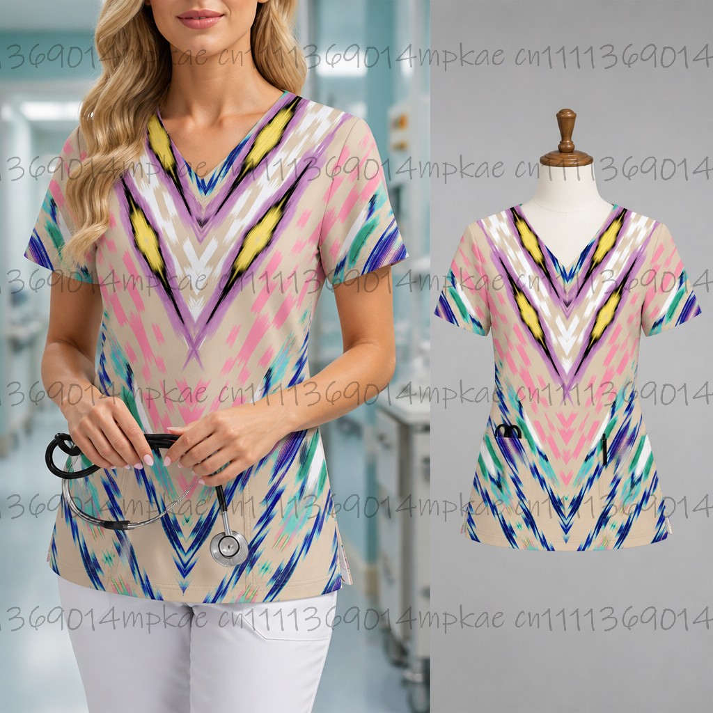 New Women's V-Neck Pocket Shor - Medical Lab Uniform review and price