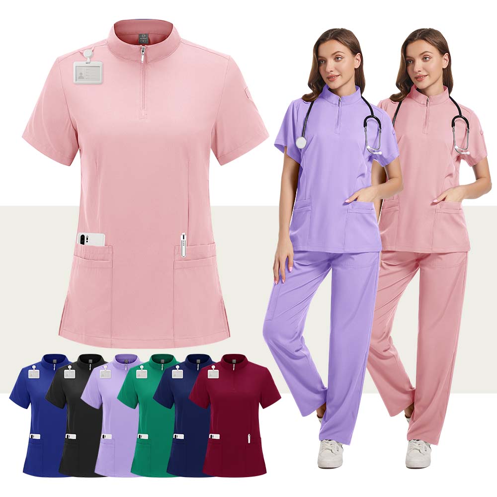 Stretch Scrubs Woman Set Medic - Medical Lab Uniform review and price