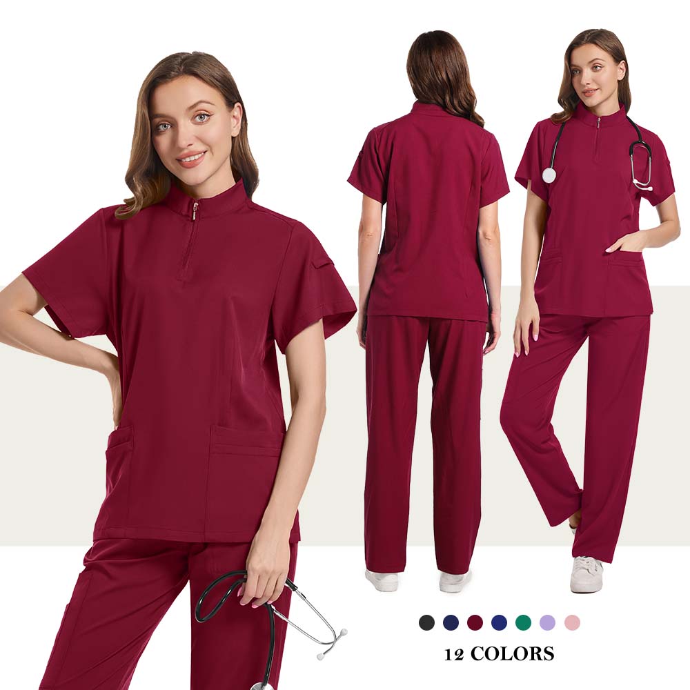 Stretch Scrubs Woman Set Medic - Medical Lab Uniform review and price