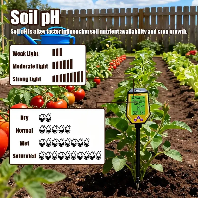 WAP01 New High Accuracy Soil T - Ph Meter review and price